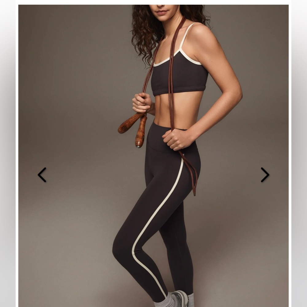Adanola Ultimate Piping leggings & Scoop Bra
